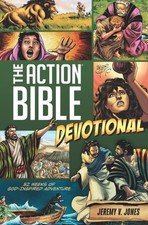 Action Bible Devotional : 52 Weeks of God-Inspired Adventure, Paperback by Jo...
