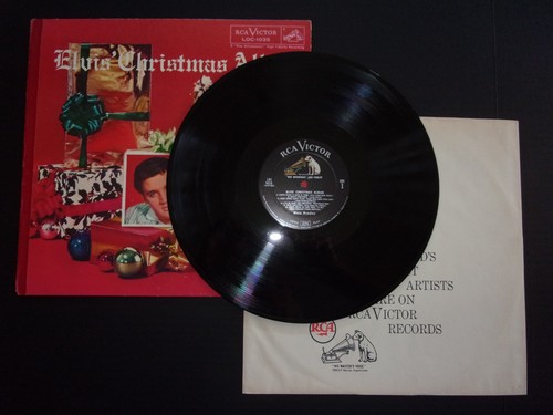 ELVIS PRESLEY - Elvis' Christmas Album (LOC-1035) 1957 First Pressing!