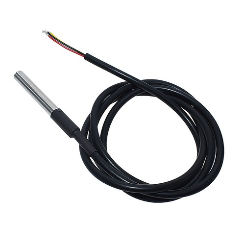 Temperaturfühler DS18B20 Thermosensor Temperatur-sensor Wasserdicht Kabel - Picture 7 of 15