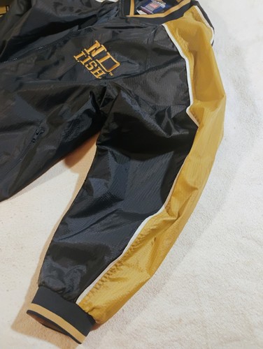 Vintage University Of Notre Dame Jacket Pro Player Fighting Irish Size L Large - Picture 5 of 11