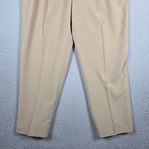 Todays Man Dress Pants Mens 36x30 Beige Khaki Pleated Cuffed Classic Fit NWT - Picture 3 of 11