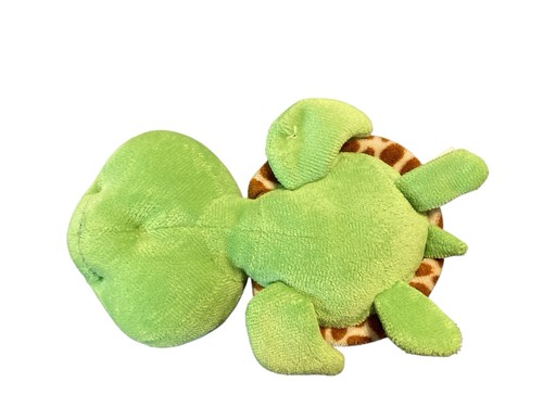 Zippy grüne Schildkröte Ty Beanie Boos 6 Zoll Plüschtier Stofftier große Glitzeraugen Anhänger - Bild 9 von 9