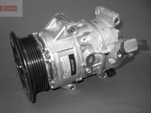 COMPRESSOR AIR CONDITIONING DCP50123 FOR TOYOTA 1CD-FTV 2.0L 4cyl AVENSIS - Picture 2 of 10