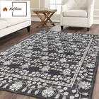 Modern Hand Tufted Antique Design Rectangular Area Rug for Bedroom Living Room