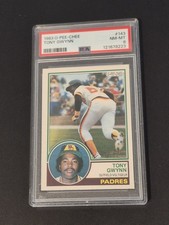 1983 O-Pee-Chee - Tony Gwynn #143 (RC) PSA 8 San Diego Padres Rookie Card HOF