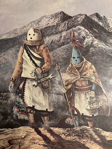 John Steele Kachina March signierter nummerierter Druck 745/960 Echtheitszertifikat indianische Kunst - Bild 9 von 24