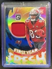 2025 Donruss Optic Tez Johnson Neon Blue (RAW)