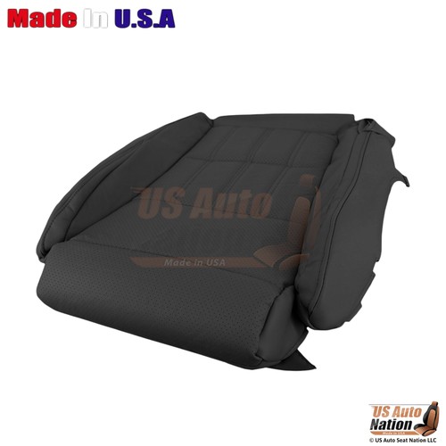 2016-2018 For Lexus ES350 Leatherette Front Bottom Replacement Seat Covers Black - Picture 8 of 9