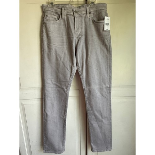 AG Adriano Goldschmied Everett Denim Pants Men's Size 32R x 34 Gray Slim Fit NWT - Picture 2 of 7