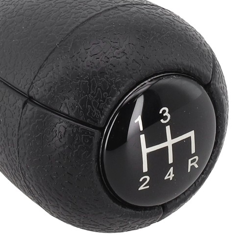 Shift Knob Black Color High-Quality Materials Plastic Material Timeless Design - Picture 10 of 12