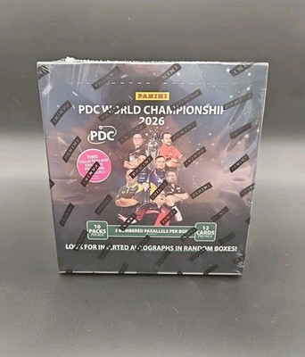PDC World Championship 2026 Collectors Box Trading Cards Sealed