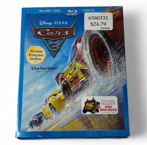 Cars 3 (Blu-Ray) Factory Sealed - Bild 1 von 2