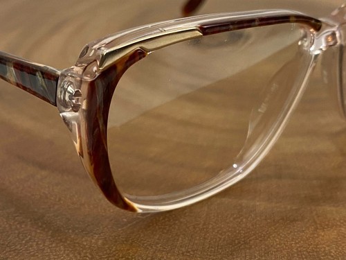 Monturas de gafas Rodenstock Nina 6013 marrón transparente vintage 56 14/18 135 mm nuevas sin caja - Imagen 8 de 11