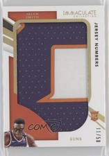 2020-21 Panini Immaculate Jersey Number /50 Jalen Smith Rookie Jumbo Patch RC