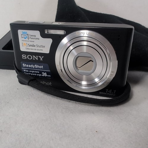 Sony Cybershot DSC-W610 Black WORKING TESTED Charging Adapter Battery 14.1MP 4X - Picture 12 of 18