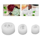Set of 3 Harz Formen Silikon Seifen Seifenform Aromatherapie Kerzenform