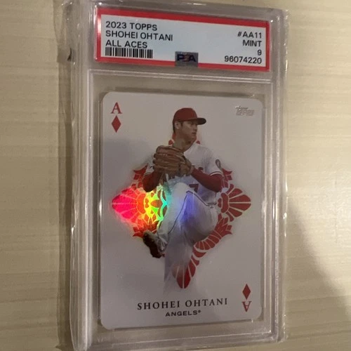 2023 Topps Series 1 All Aces Shohei Ohtani #AA-11 PSA 9