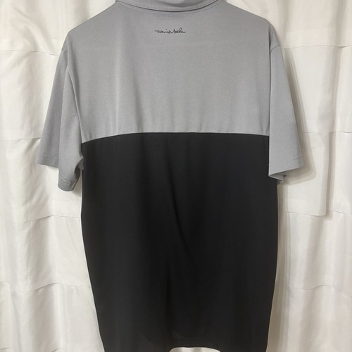 Camisa Polo Travis Mathew Para Hombres XL Bankroll Gris Rayas Elastizada Golf Exterior - Imagen 5 de 5