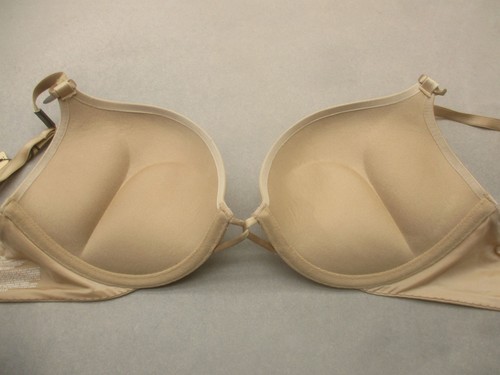 NWT 32D Victorias Secret Womens Beige Lined Underwired Push Up Bra 10L - Picture 9 of 9
