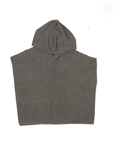 Zara Girls Gray Poncho 11