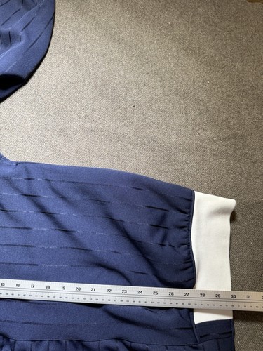 Chaqueta de béisbol Mitchell & Ness New York Yankees azul a rayas para hombre 2XL - Imagen 9 de 14