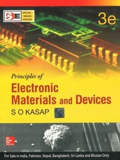 Principles of Electronic Materials and Devices 3rd Edition by S. O. Kasap (T...