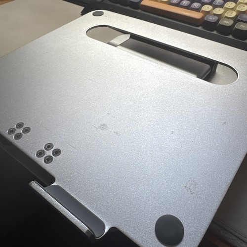 Laptopständer für Schreibtisch höhenverstellbar, ergonomischer Sitzständer Computerständer - Bild 3 von 12