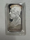 The Washington Mint Lincoln 1 Oz Silver Bar With Toning