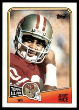 1988 Topps Jerry Rice San Francisco 49ers #43