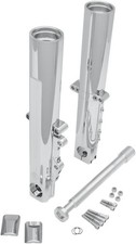 PM Fork Leg Kit for Stock/PM Calipers Chrome Single Disc 0208-2097-CH