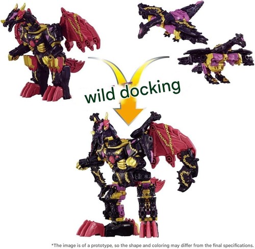 World Dragnus WKEX-01 Transformers Wild King Action Figure from Japan NEW - Picture 4 of 13