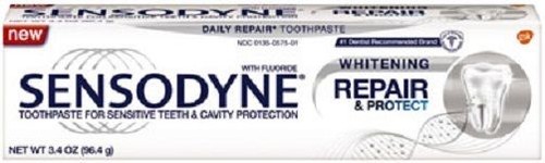 Sensodyne Repair and Protect Whitening Zahnpasta - Bild 2 von 3