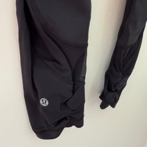 Lululemon Align hoch geschnittene schwarze Leggings Größe 4 Yoga Training Athleisure - Bild 4 von 8