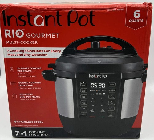 6QT RIO Metal Wrap Stainless Steel Cover for 6 Quart Cooker Pot - Picture 5 of 10