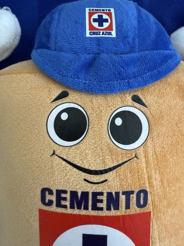 Costalito Cruz Azul - Peluche Mascota Cruz Azul 15 Zoll / 38 cm - Bild 5 von 5