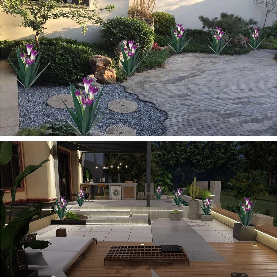 Agave Plant Outdoor Decoration Lily Mexican Yard Art Garden Gift Home Decor - Image 4 of 4