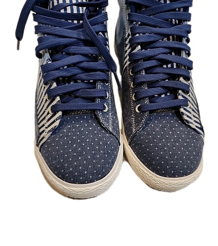 Nike Blazer Mid Premium Vintage Blue Denim Herren Gr. 11 Striped Patch 638322-402 - Bild 10 von 12