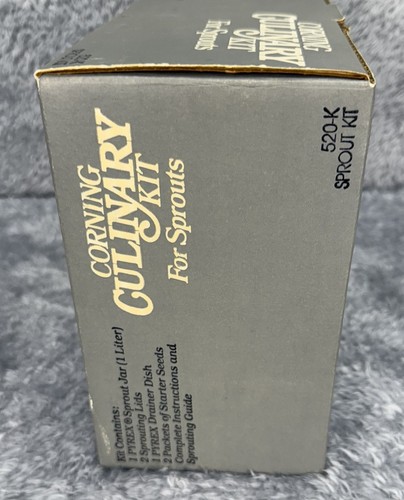 Vintage Corning Culinary Kit For Sprouts 520-K New Open Box - Picture 13 of 14