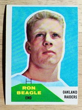 1960 Fleer #132 Ron Beagle RC (VG)