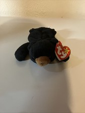 Ty Beanie Babies Collection Style 4011 Blackie The Bear Vintage Plush Toy
