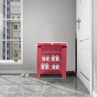  1 Satz staubfestes Schuh Rack Kabinett Schuh Lagerung Organizer Raumschoner