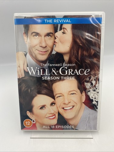 Will  Grace The Revival Seasons 1-3 DVD Region 2 & 4 - Picture 9 of 10