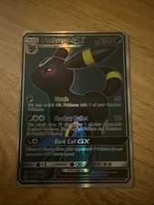 Pokemon TCG Umbreon GX Full Art Holo Card 142/149 Sun and Moon Base Set