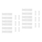  2 Pieces Ersatzlamellen Für Vertikaljalousien Fensterbehandlungszubehör