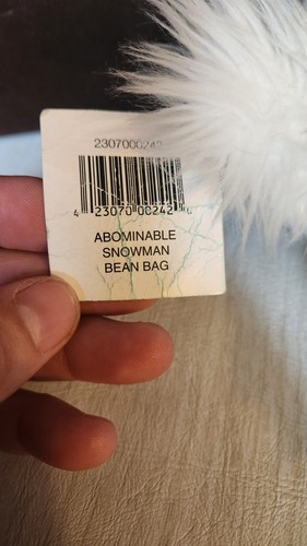 Disney Matterhorn Bobsleds Abominable Snowman Plush Figure New With Tags 8in - Picture 4 of 4