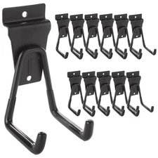 ZOFORTY 12 Pack Slatwall Hooks Heavy Duty Slatwall Accessories Slat Wall Hang...