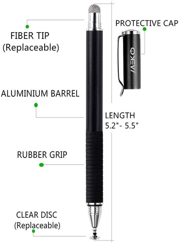Universal Stylus,[2 in 1 Precision Series] Disc Stylus Touch Screen Pens for ... - Picture 6 of 8