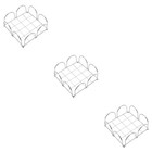  3 Pieces Napkin Holders Dispenser Countertop Decorative Organizer