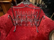 Southern Living at Home Magazine Rack Davistown Wrought Iron