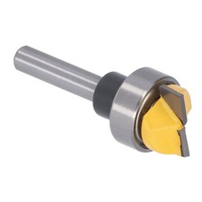1/4in Shank Bottom Cleaning Bit Hinge Mortising Alloy Tip Router Bit Woodworking